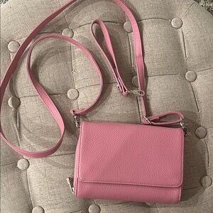 Thirty One Bags- Pink/mauve Crossbody Bag- brand new never worn